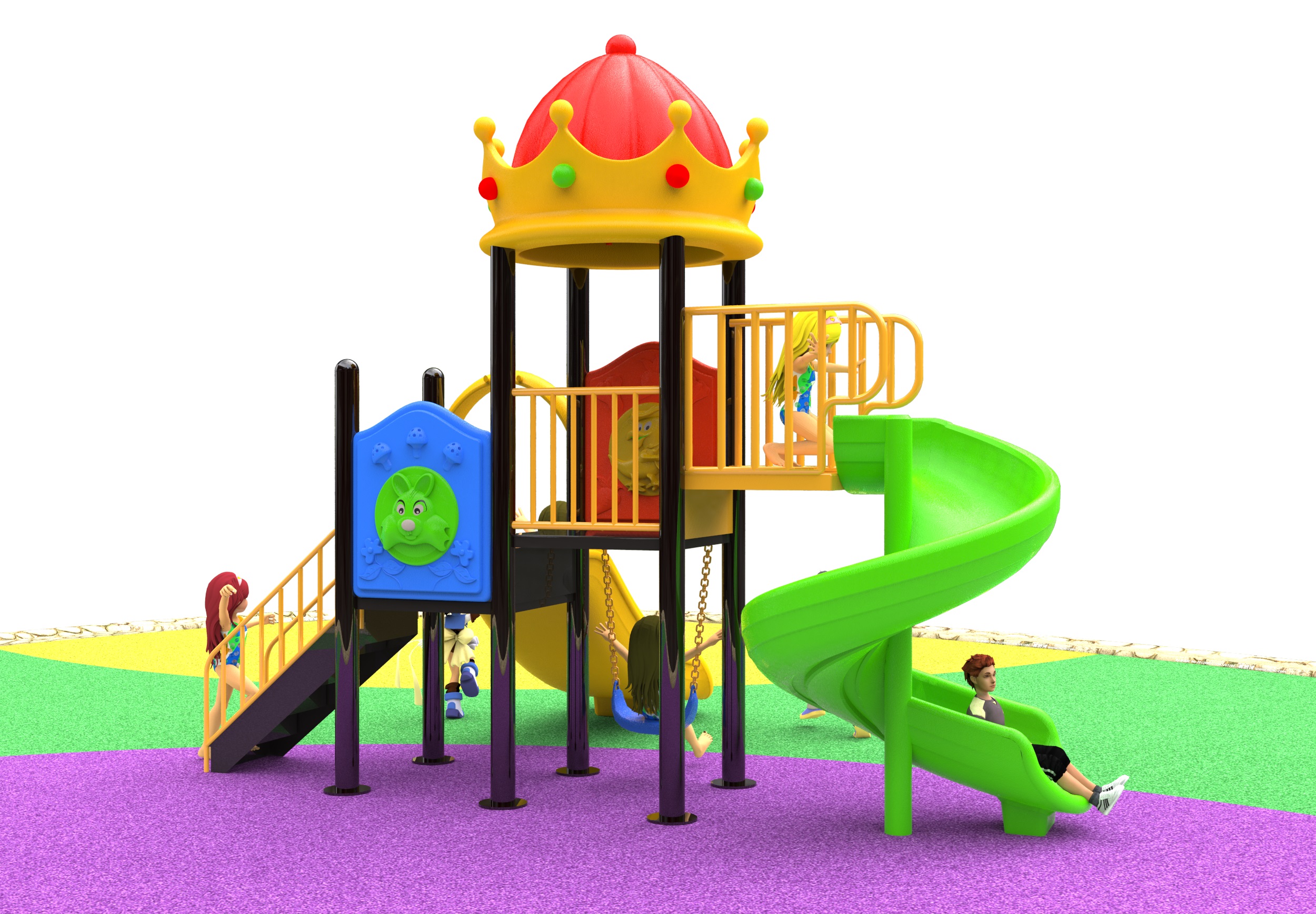 commercial outdoor play equipment HT-76010