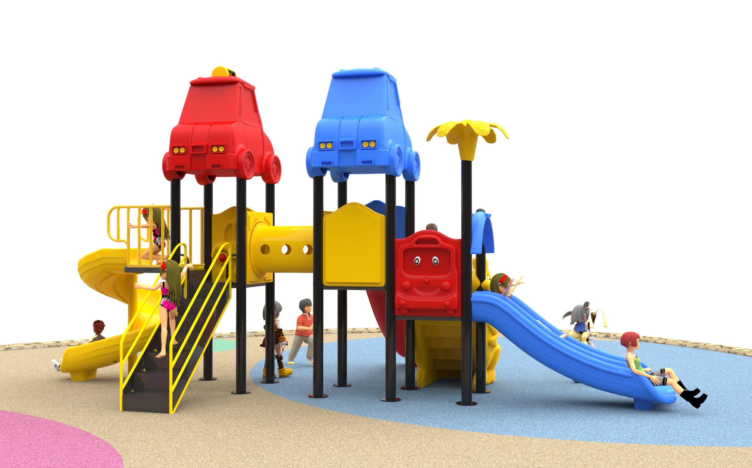 outdoor adventure playground equipment HT-76006