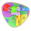 small backyard playground HT-55018