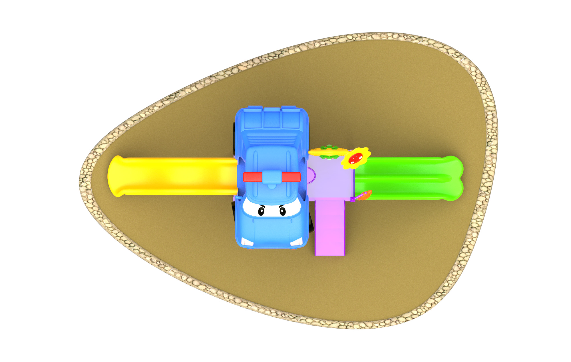 childcare outdoor play equipment HT-55012