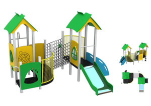 kids outdoor playset outdoor playground equipment custom playground PE-HT-010