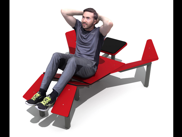 PE fitness equipment for adults JS-233(PE)