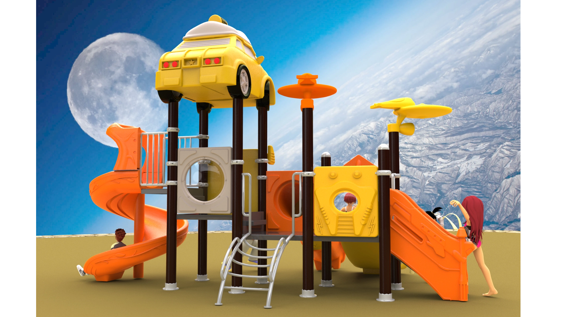Playground Equipment For Schools HT-14032