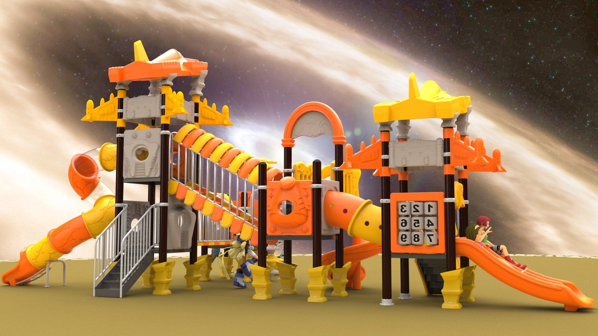 Top Inclusive Playground Equipment HT-14029