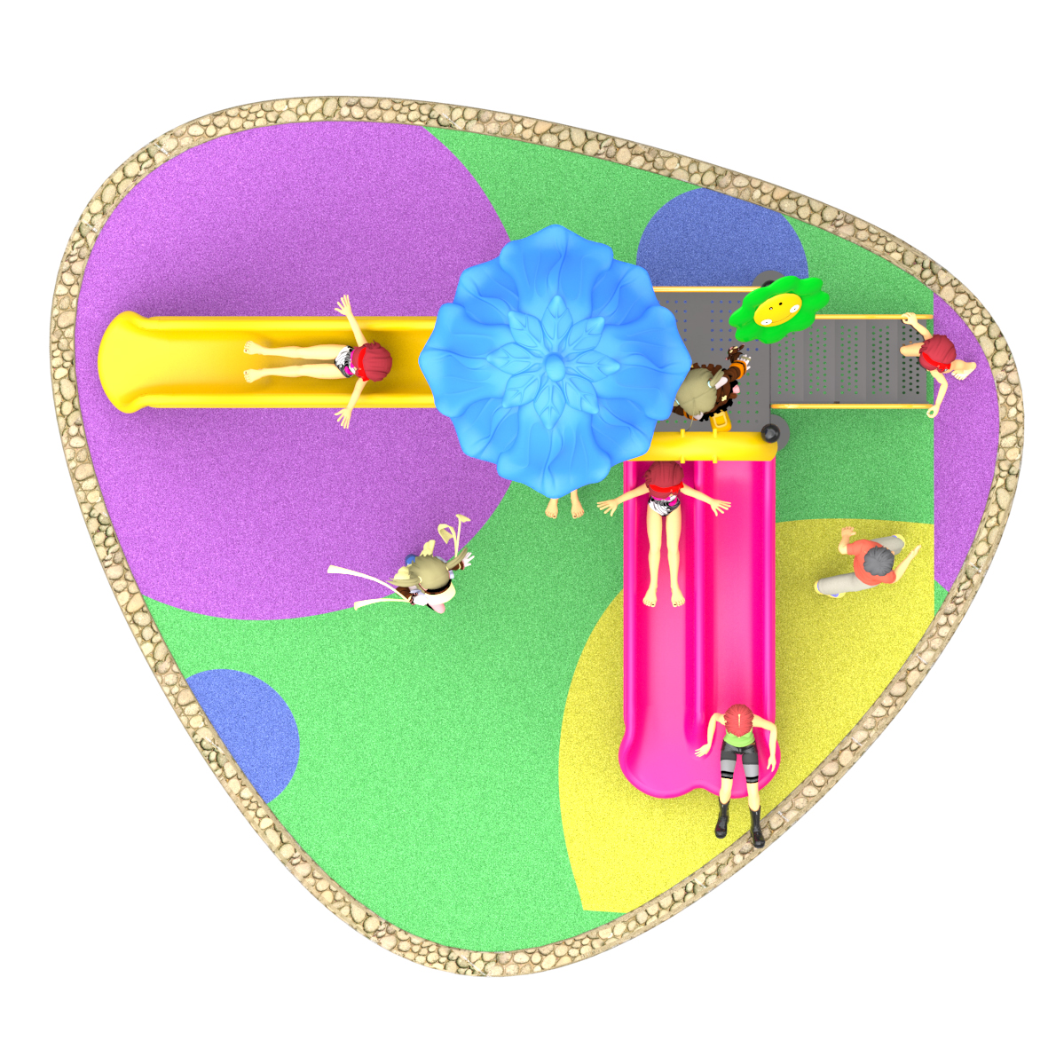 kid play ground HT-76054