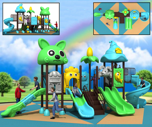 children's plastic playground equipment HT-76181