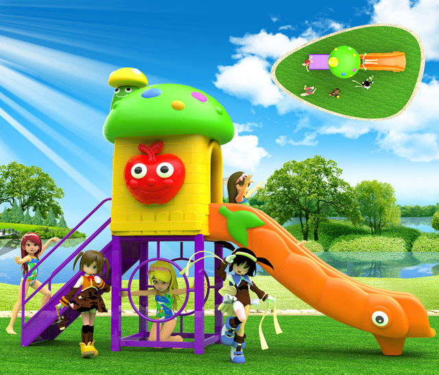 kids outdoor exercise equipment HT-55124