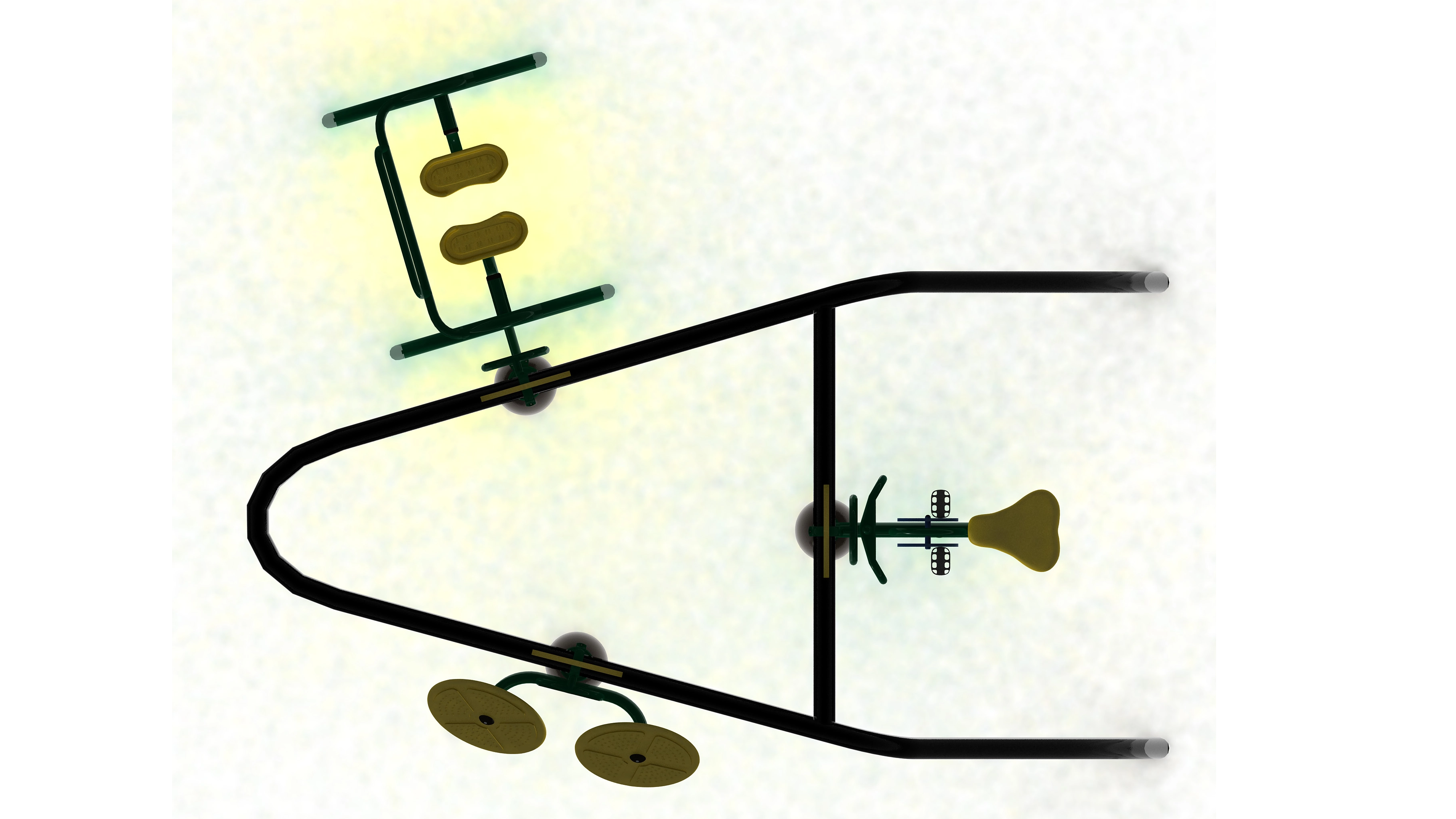 commercial outdoor fitness equipment JS-003