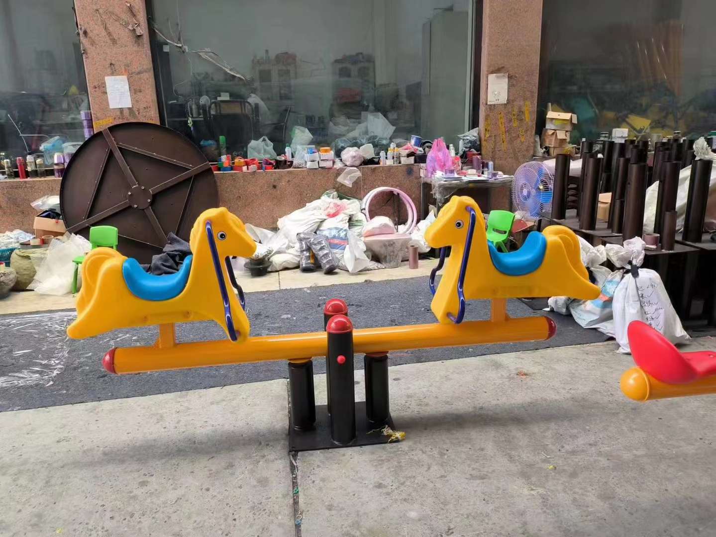 Kindergarten Playground Seesaw Fun Community SL-QB-045