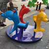 merry go round outdoor playground equipment ZY-011