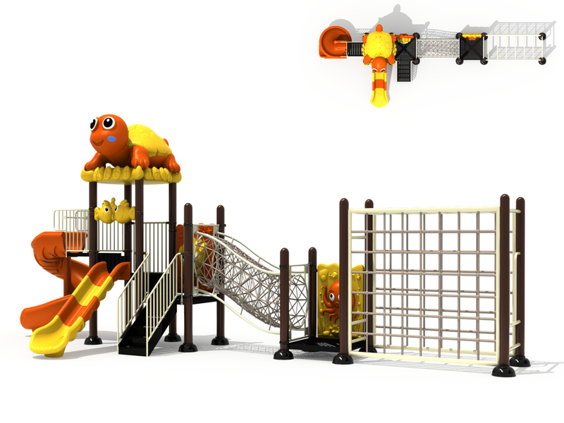 indoor playground with slide HT-89090