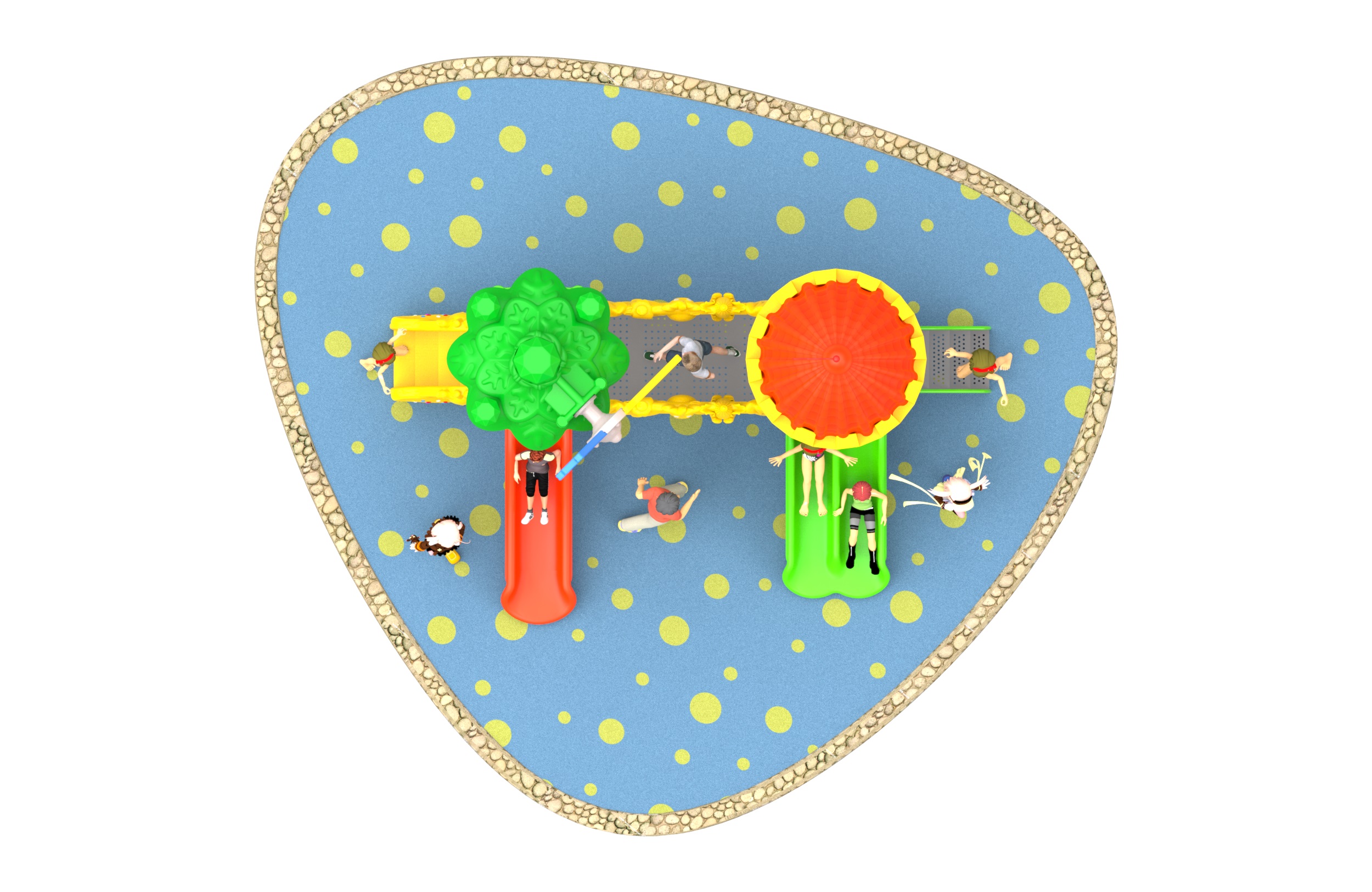 plastic playground equipment HT-89050