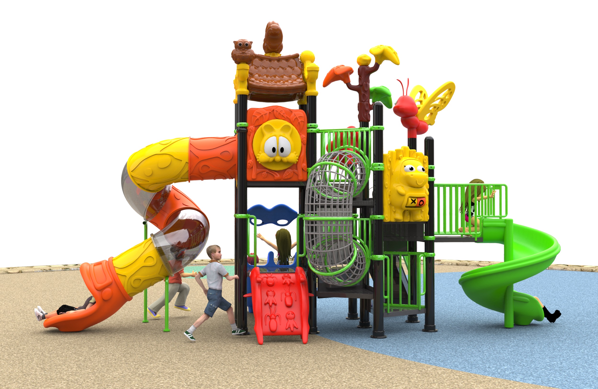 outdoor play frame for kids HT-89060