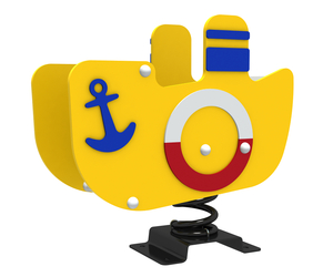 outdoor PE spring rider for toddlers PE-YM-149