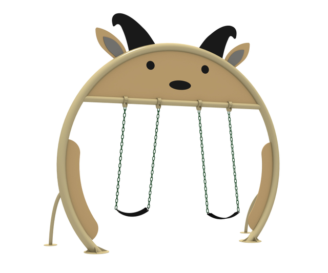 outdoor swing sets for kids QQ-063(PE)