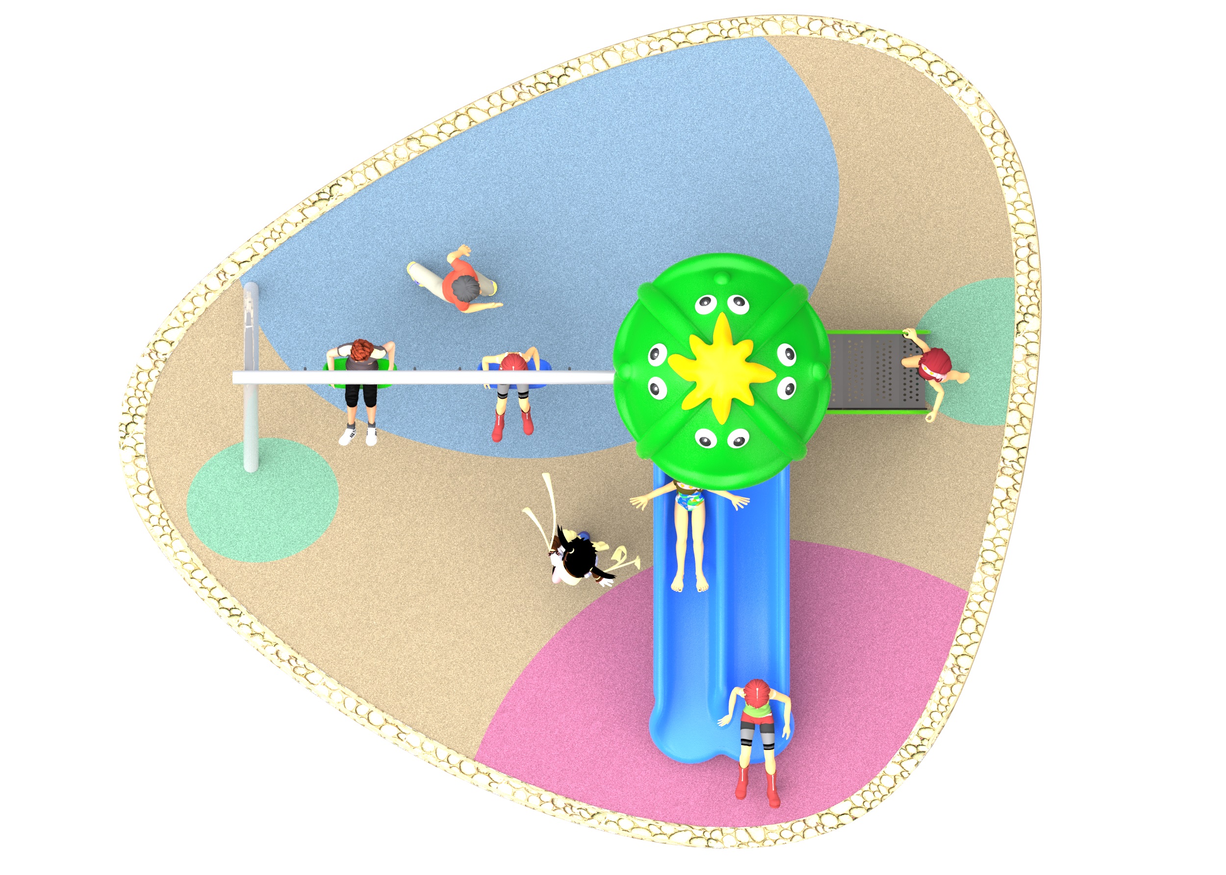 kids playground set HT-2376032