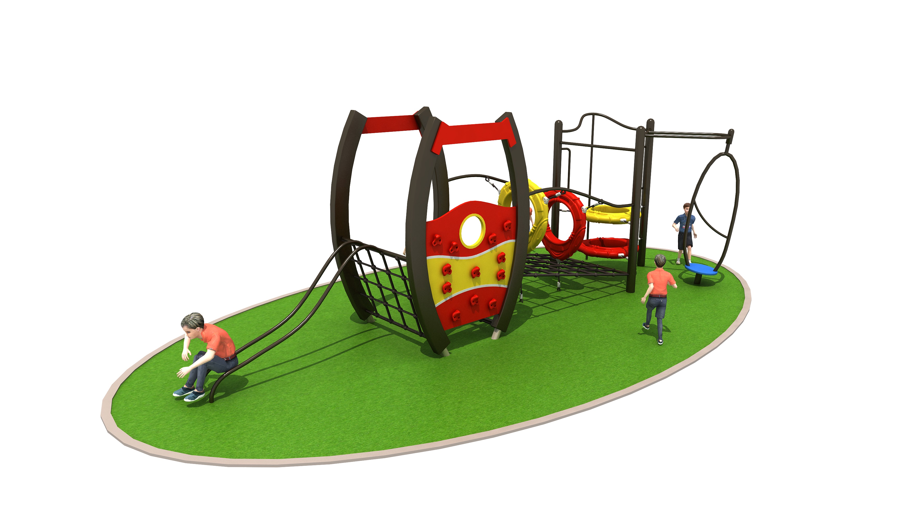 home playground equipment small playset TN-035