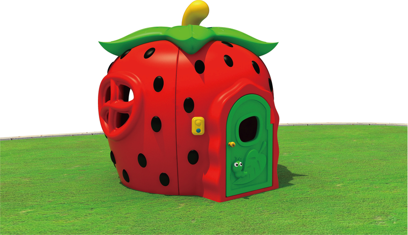 plastic strawberry playhouse for children SLWJ-043
