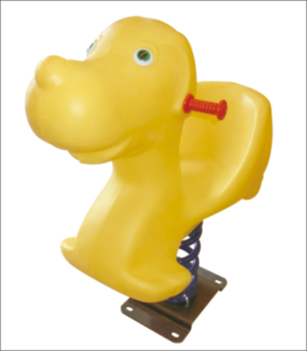 Seesaw on child playground in park YM-124