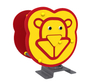 outdoor PE spring rider for toddlers PE-YM-106