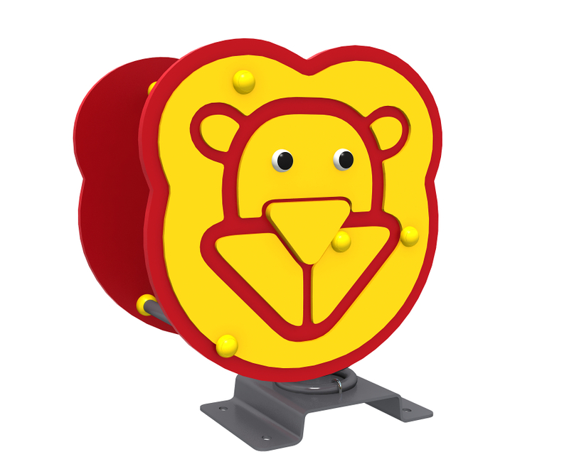 outdoor PE spring rider for toddlers PE-YM-106