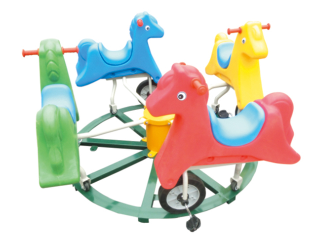 children's outdoor merry go round Playground ZY-050