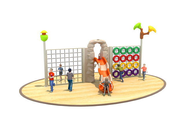 toddlers outdoor climbing playset PW-008