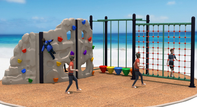 kids climbing playground PW-017
