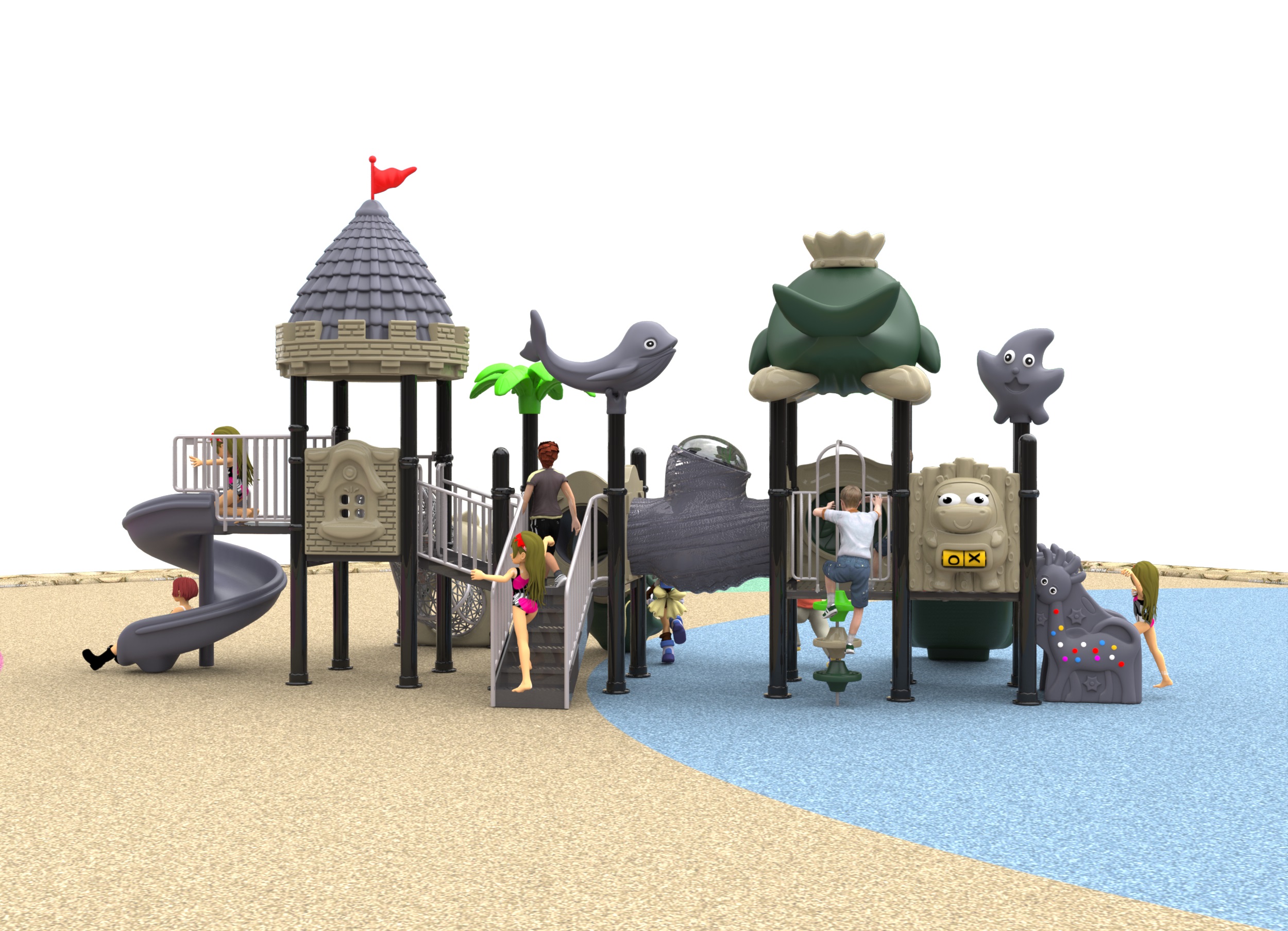 park playground equipment for children HT-89037