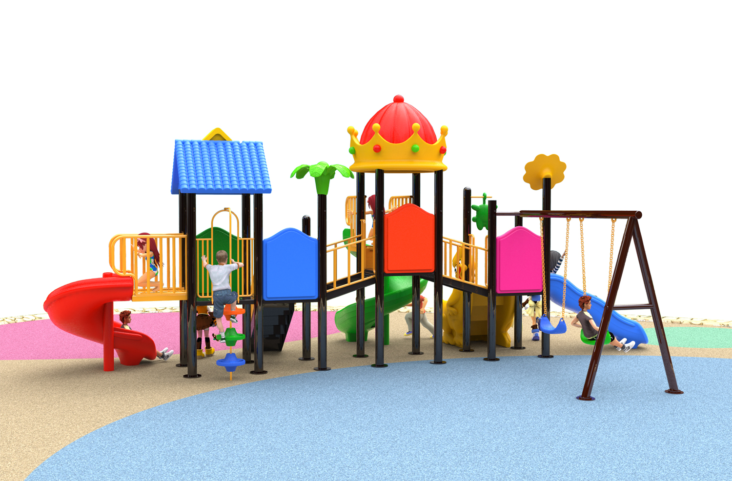 commercial playground equipment for toddler HT-76023