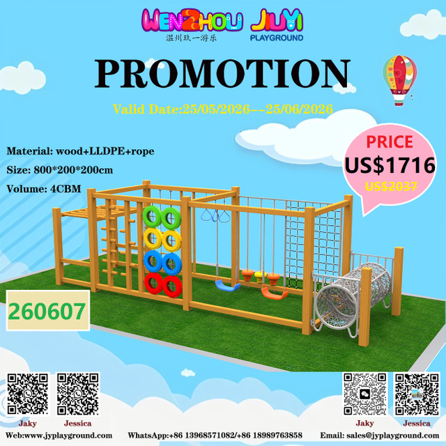 wooden playground equipment for children US$1716 BIG SALES!!!