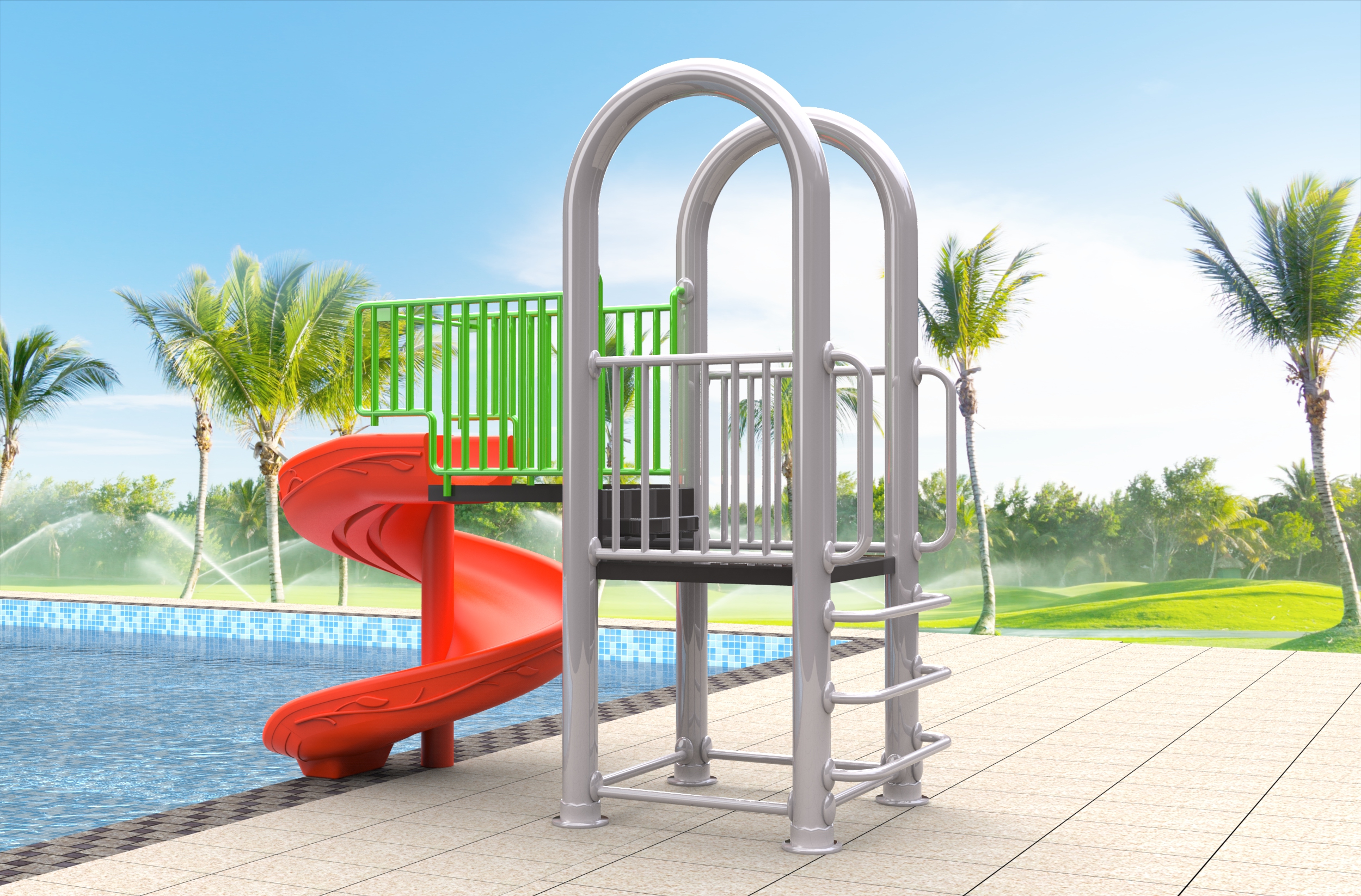 kids slide set US$611 BIG SALES
